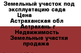 Земельный участок под эксплуатацию сада › Цена ­ 1 000 000 - Астраханская обл., Астрахань г. Недвижимость » Земельные участки продажа   